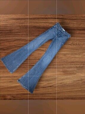 Hollister Women's High Rise Flare Tall Girl Jeans